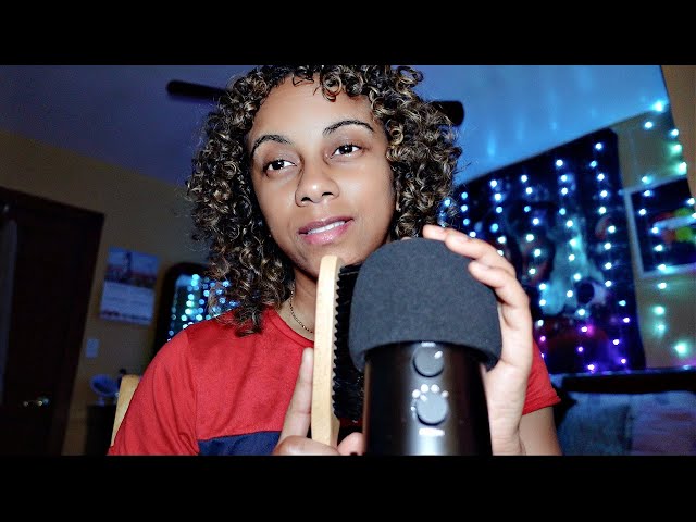 ASMR Soothing Mic Brushing & Scratching