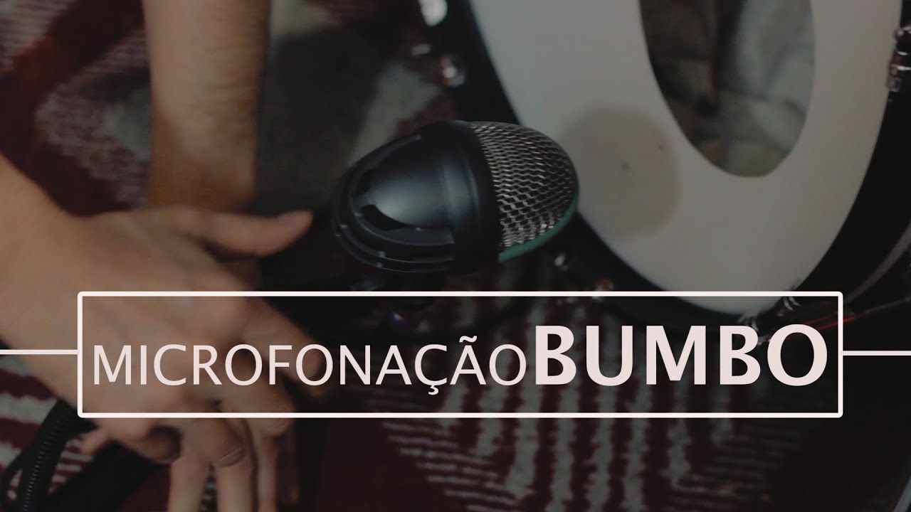 Microfonação de Bumbo - UrbanoTV Dicas de Áudio