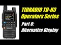 Tid radio tdh3 operators series part 8  alternative monoband display