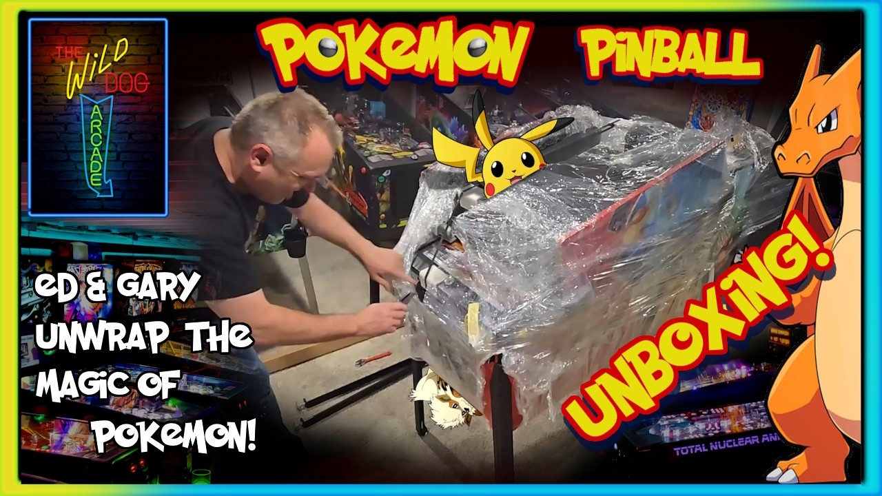 A Wild Stern Pokémon Premium Pinball Appeared… Now to Move & Unbox