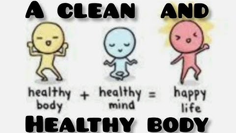 Environmental Studies (STD:1) ch. no. 4 A Clean And Healthy Body