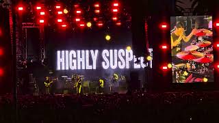 Highly Suspect - Yellow Roses (live debut)