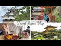 Travel japan to shiga and kyoto  largest lake biwa lake golden  silver pavilion