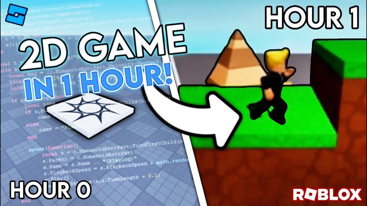 Making a 2D Roblox Game in 1 hour - YouTube