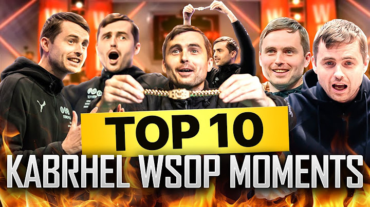 Top 10 CRAZY Martin Kabrhel WSOP 2025 Moments
