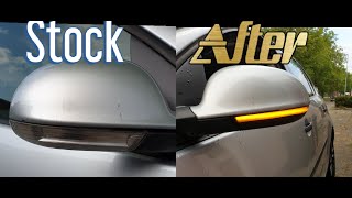 Dynamic LED Turn Signal Light Install on a Golf 5 (MK5)  Step by Step