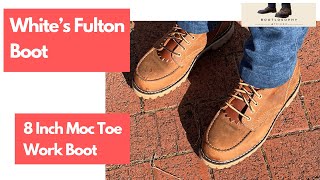 Review of White's Fulton Moc Toe Work Boot - PNW Standards?