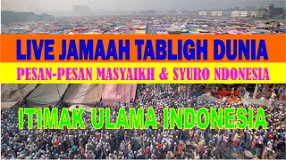  Jamaah Tabligh Dunia  Ijtimak Ulama Indonesia  Syuro Indonesia