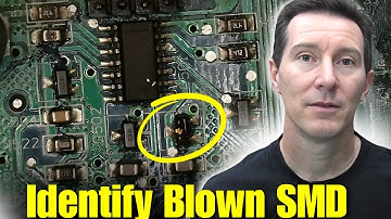 EEVblog 1666 - Blown SMD Component Identification