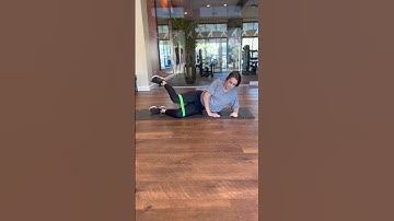 Sidelying clamshell with internal rotation (banded) - Fit Family Physical Therapy