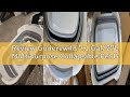 Review Goderewild 7.1 Gal/27L Multipurpose Collapsible Pet Bathtub Upgraded with Drainage Hole and P