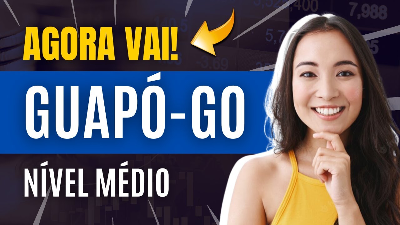 AGORA VAI! Concurso Guapó-GO 2024 - Material EXCLUSIVO para Cargos