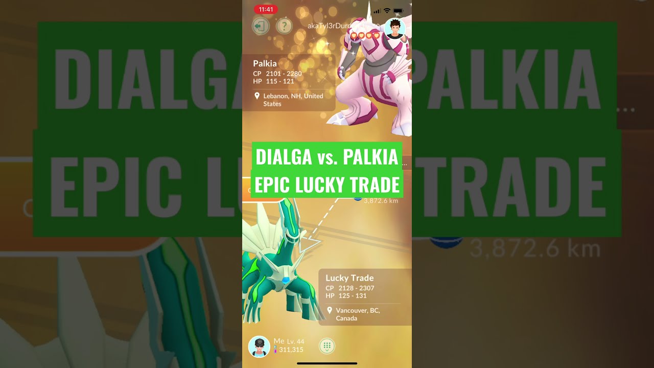 Shiny Palkia Trading - POGO Trading