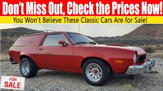 23 Classic Cars for Sale That Are Surprisingly Affordable!! Mustang, Camaro, Riviera & More!