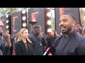 Michael B. Jordan Interview about switching the roles Vampire Movie BLOOD &amp; SINNERS London Premiere