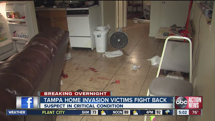 Armed suspect critical after fight