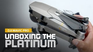 Unboxing the DJI Mavic Pro Platinum