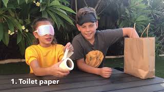 Download Lagu GUESS what is this CHALLENGE (Blindfolded!!!). Games for kids MP3