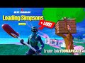 🚨LIVE Fortnite: NEW SEASON - The Simpsons Event🚨Live stream VOD✅