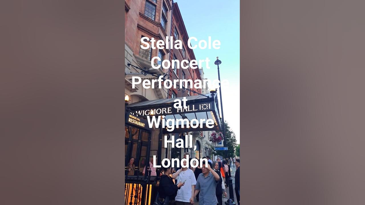 Stella Cole Concert Performance at Wigmore Hall, London, UK Stella Cole Concert Performance at Wigmore Hall, London, UK