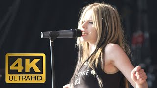 Avril Lavigne - Sk8er Boy - Rock AM Ring 2004 - Remastered 4K 60fps