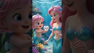 🧜‍♀️ Mia Meets a Baby Mermaid Friend! 💖 | Mermaid Adventure for Kids #oceanadventure #babymermaid