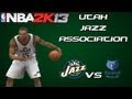 NBA 2K13 Association Mode Utah Jazz No Offense Y1G4 EP2 