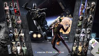 Batman vs Joker injustice gods among us