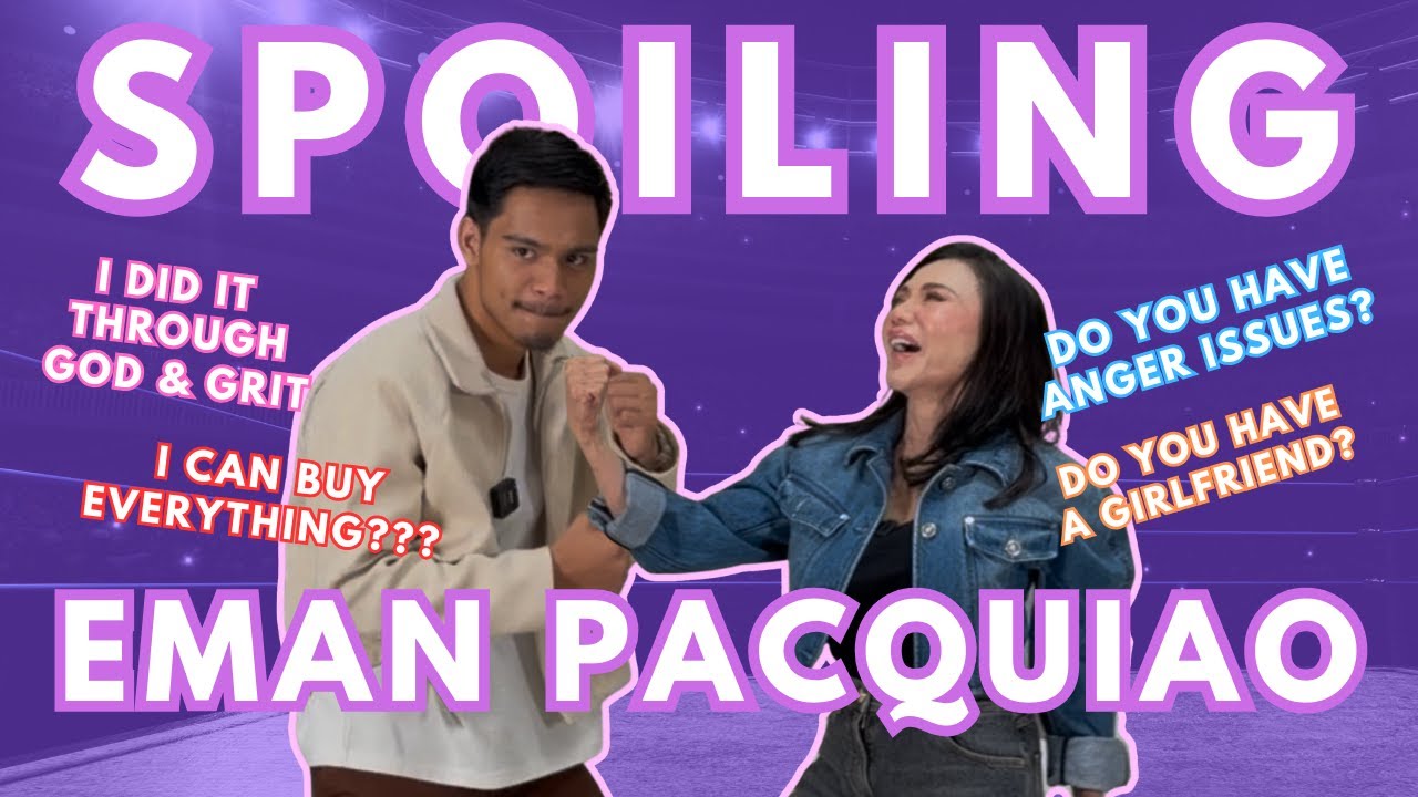Spoiling Eman Bacosa Pacquiao for a Day | Interview about his past life, love life, and shopping!