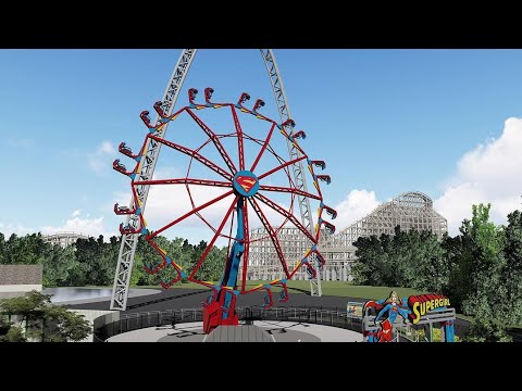 Supergirl | Coming to Six Flags St. Louis in 2019 - YouTube