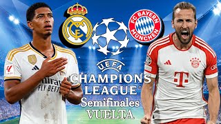 REAL MADRID vs BAYERN MUNICH | SEMIFINALES (VUELTA) DE CHAMPIONS LEAGUE 2024 | Pronóstico en FC 24