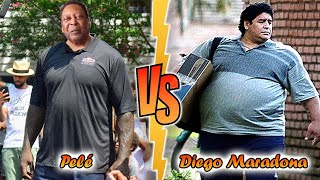 : Pel'e VS Diego Maradona Transformation  2022 | The King VS The Golden Boy 