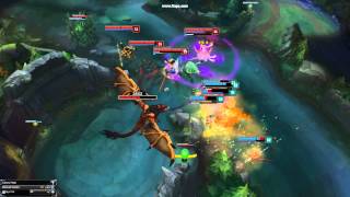 Amazing Sona Ult Into Ace