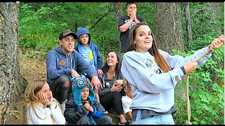 EPIC FAMILY ROPE SWING!