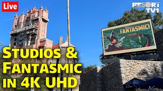 🔴4K Live: An Evening at Hollywood Studios with 4K Fantasmic - Walt Disney World Live Stream