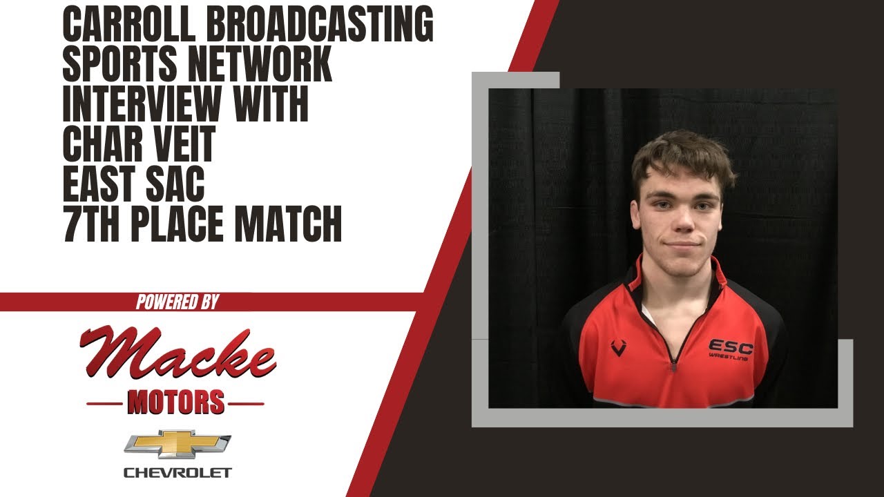 Carroll Broadcasting Sports Network interview with Charlie Veit of East Sac at State 7th place match
