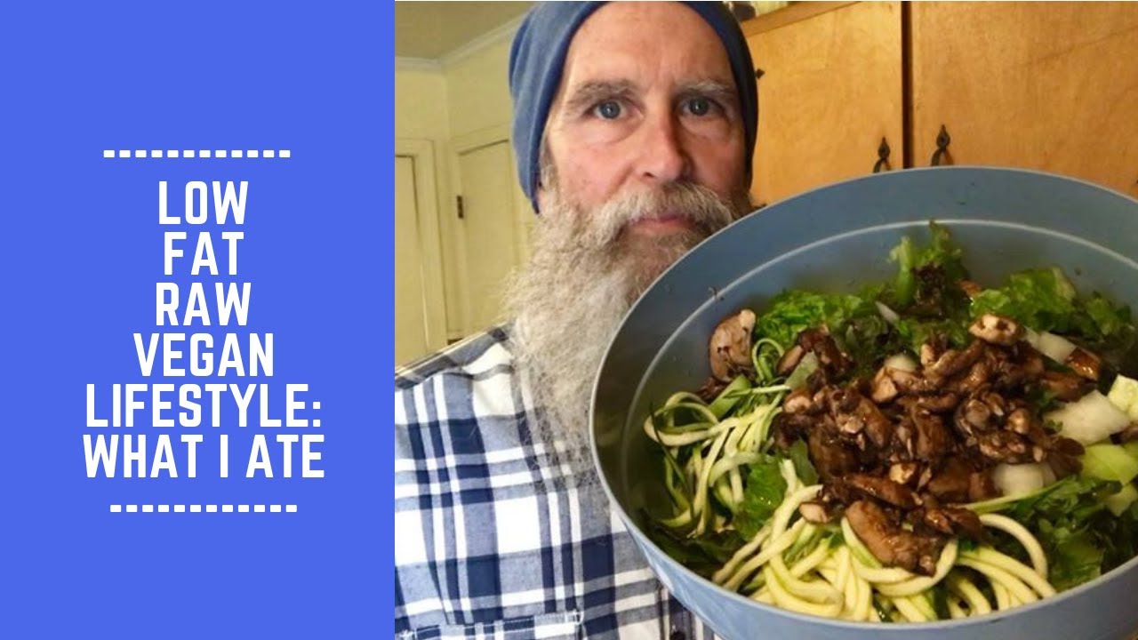 Low Fat Raw Vegan Lifestyle What I Ate Today YouTube