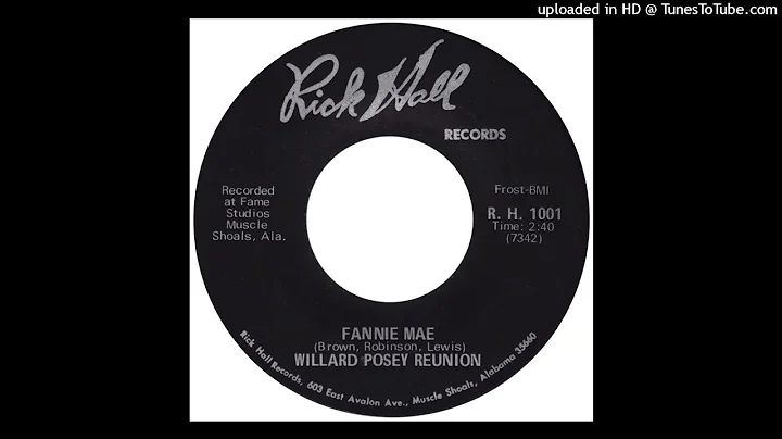 Willard Posey Reunion  "Fannie Mae" (1970)