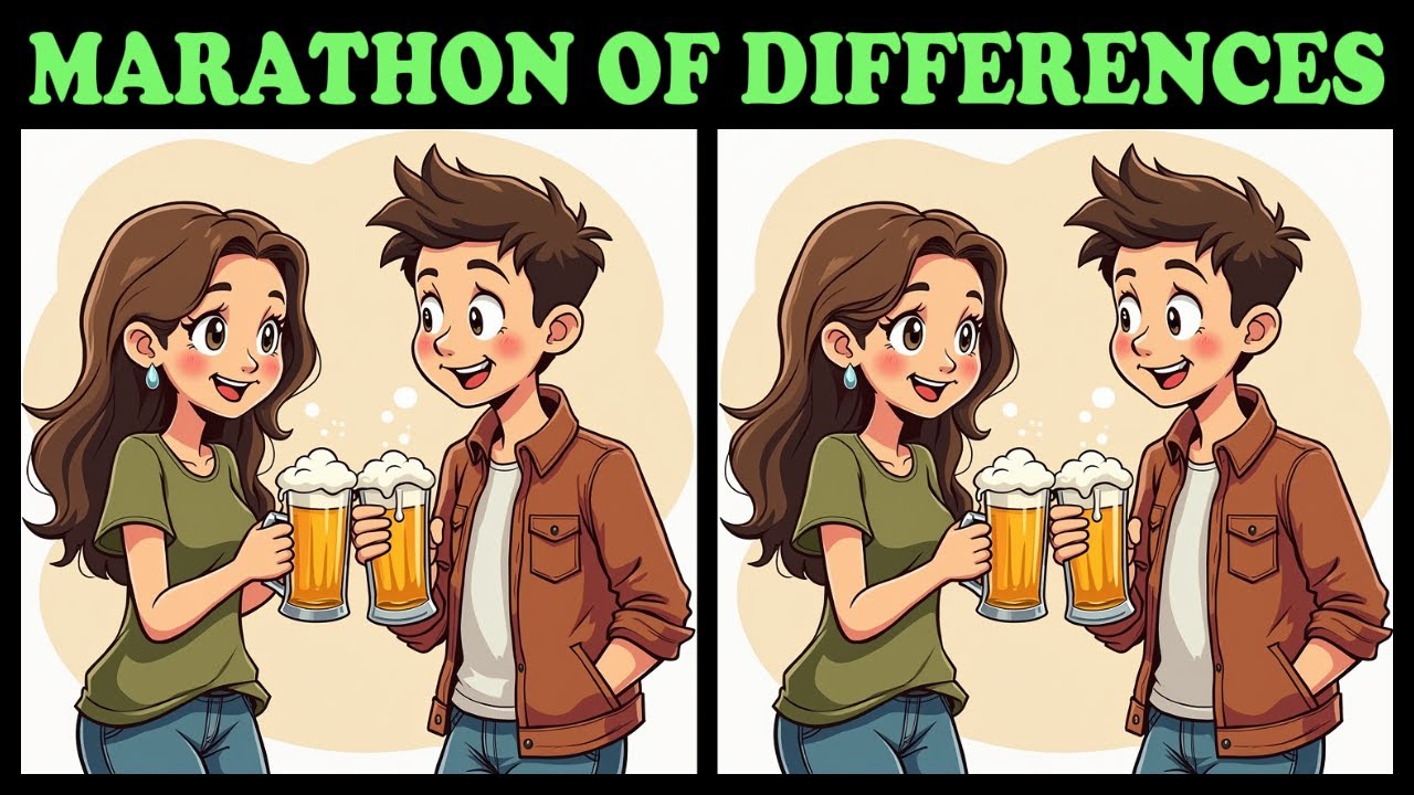 Суперзадача из 15 заданий 🧩 найди 3 отличия 🔍 тест на внимательность 🤓 раунд 554