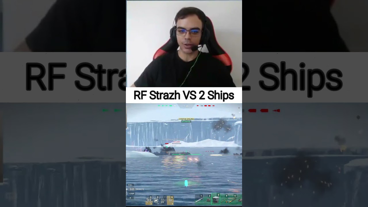 RF Strazh VS 2 Ships - Modern Warships 