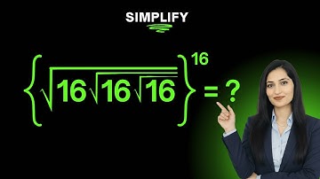 The Easiest Way to Simplify Radicals! | Math Hack You’ll Love | Math Olympiad Important Expression 