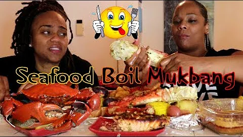 Seafood Boil Mukbang ft. Rhonda