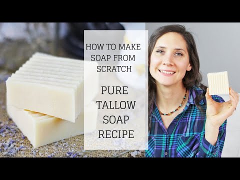 pure-tallow-soap-recipe-|-how-to-make-soap-from-scratch-|-bumblebee-apothecary