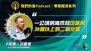 【零碳經濟5】海洋藍碳 淨零新秀！海木耳好吃又固碳？｜ft.中山大學海洋科學系特聘教授 洪慶章｜我們的島Podcast有影版 @EP.96