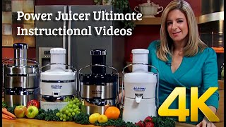 Jack LaLanne Power Juicer Ultimate - Instructional Videos (4K Upscale)