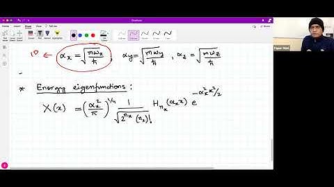 Quantum Mechanics Lec 21 - Linear Harmonic Oscillator in 2D, 3D, Degeneracy | GATE | IITJAM