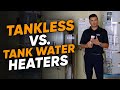 Tankless VS Tank Water Heater (Complete Explanation)