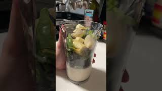 Delicious And Energizing Spring Mix Smoothie  Nutritious And Tasty  vegan soymilk fruit