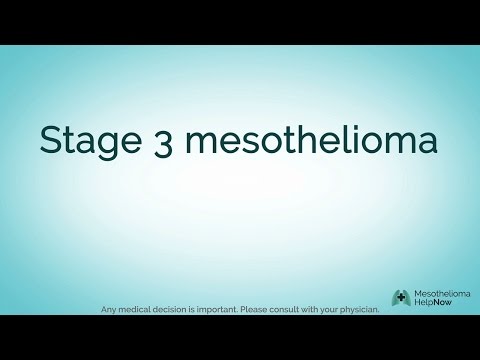 About Stage 3 Pleural Mesothelioma