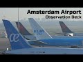 6 Minutes of Continuous Action at Amsterdam Schiphol Airport Observation Deck | March 2023